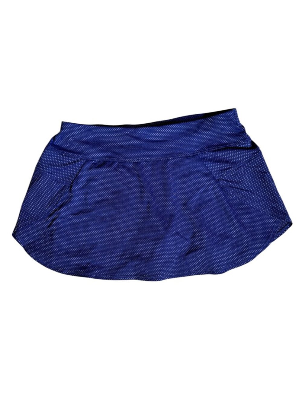 Lucky In Love Blue Micro Dot Tennis Pickleball Skort Size Small